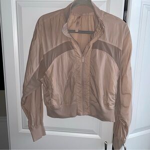 Lululemon‎ Serve It Jacket  Light Pink Blush Women’s Size 6